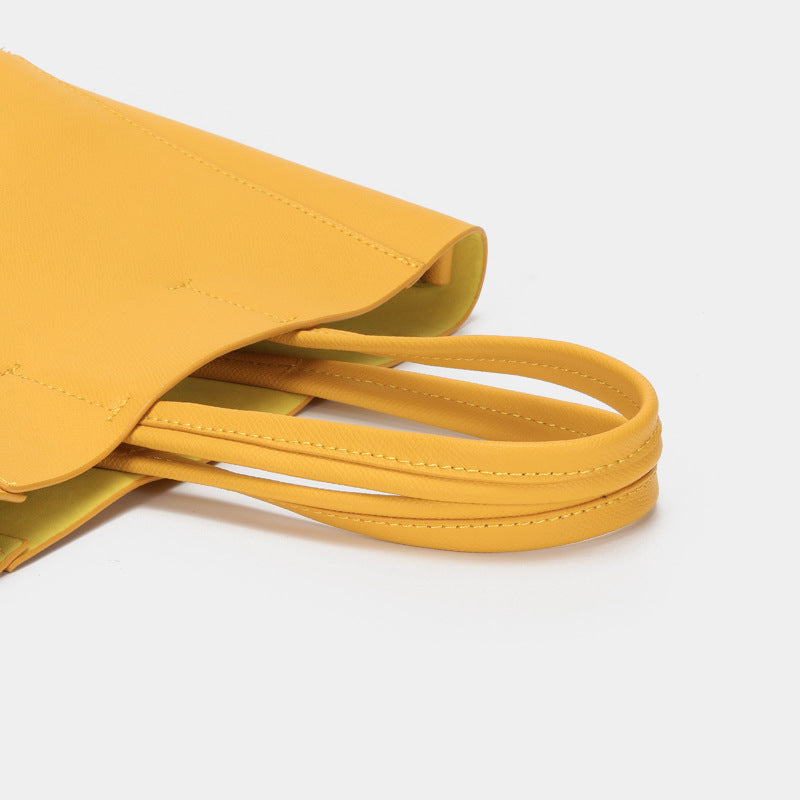 Bucket shoulder bag large capacity diagonal bag