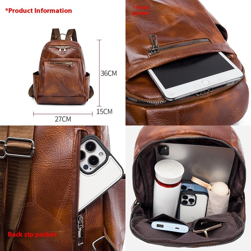 Fashion Simple And Lightweight Schoolbag