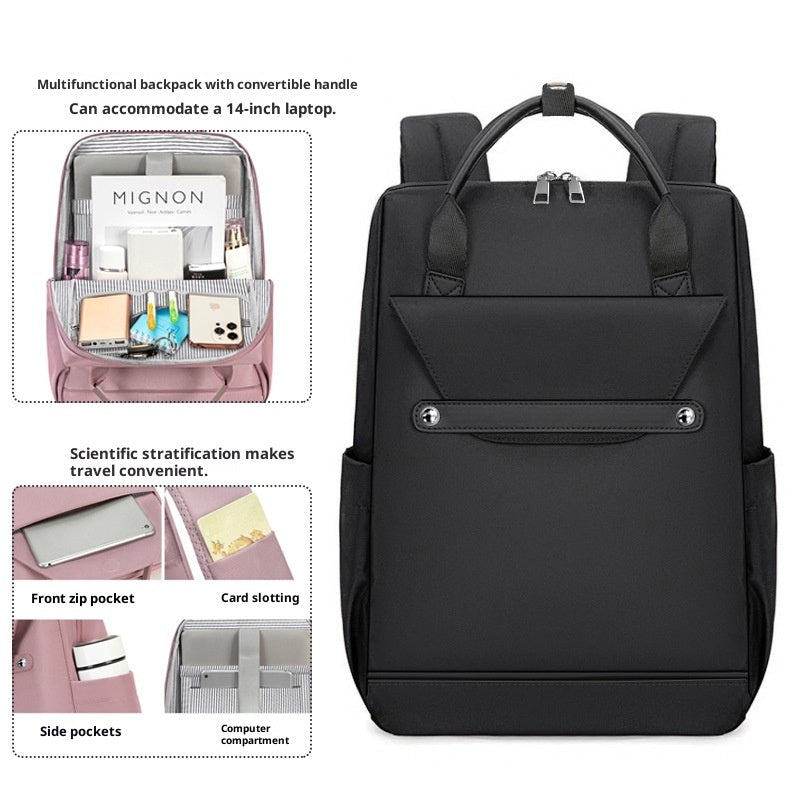 Lightweight Girls' Large Capacity Schoolbag